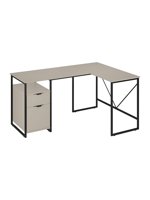 Стол письменный лофт RIDBERG NEVADA (Cashmire/Black) купить в интернет-магазине icover