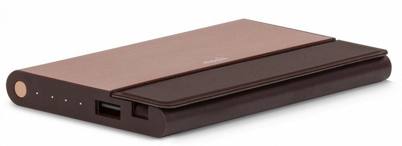 Портативный аккумулятор Moshi IonBank 5K 5150mAh 99MO022125 (Bronze) купить в интернет-магазине icover