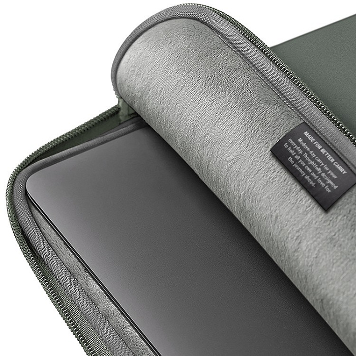 Чехол Uniq Cyprus Neoprene Laptop sleeve для ноутбуков 14" (Pewter Green) купить в интернет-магазине icover