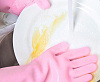 Перчатки для уборки Xiaomi Silicone Cleaning Glove (Pink) купить в интернет-магазине icover