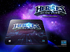 SteelSeries QcK Heroes of the Storm (63076) - коврик для мыши (Black/Blue) купить в интернет-магазине icover