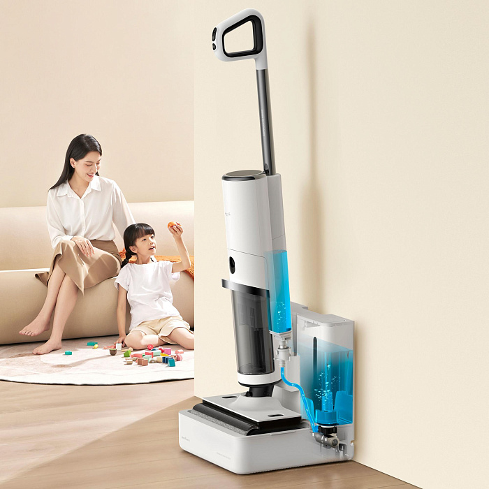 Моющий вертикальный пылесос Deerma DEM-VX910W (White) купить в интернет-магазине icover
