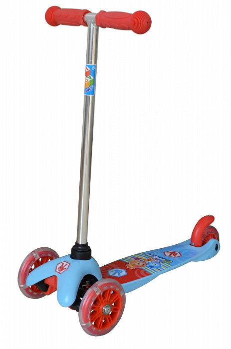 1TOY Фиксики (Т58463) - самокат трехколесный (Blue/Red) купить в интернет-магазине icover