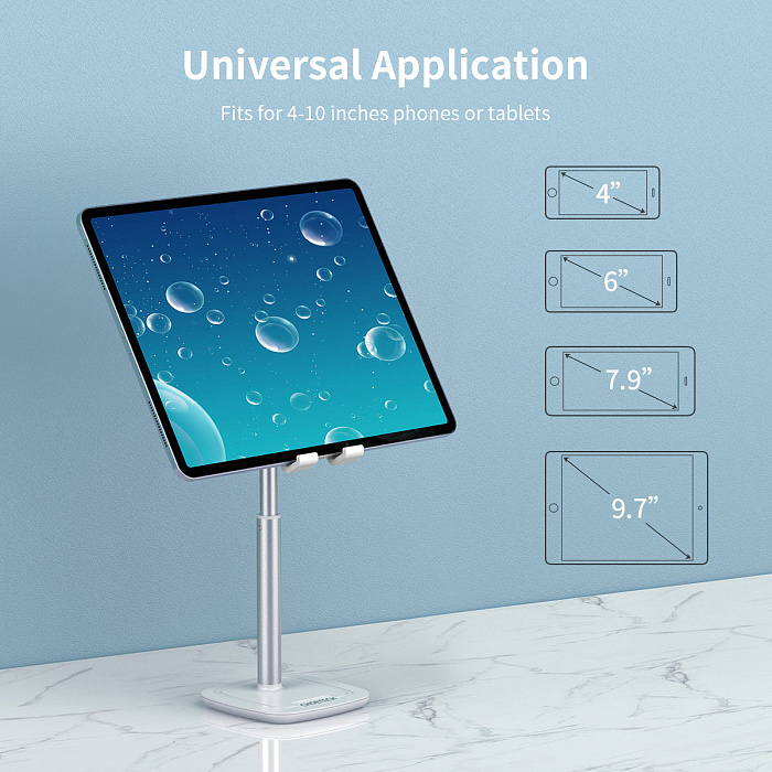 Подставка Choetech Handy Stander H035 для планшетов и смартфонов (White) купить в интернет-магазине icover