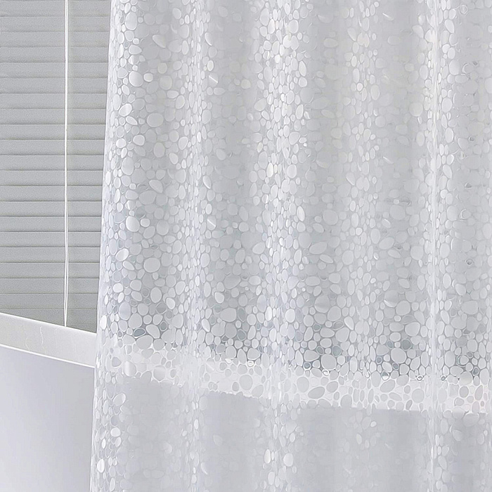 Штора для ванной комнаты Ridberg Ракушка PEVA 180 x 200 см (Clear) купить в интернет-магазине icover