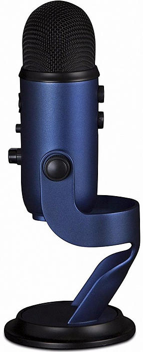 Конденсаторный USB-микрофон Blue Microphones Yeti (Midnight Blue) купить в интернет-магазине icover