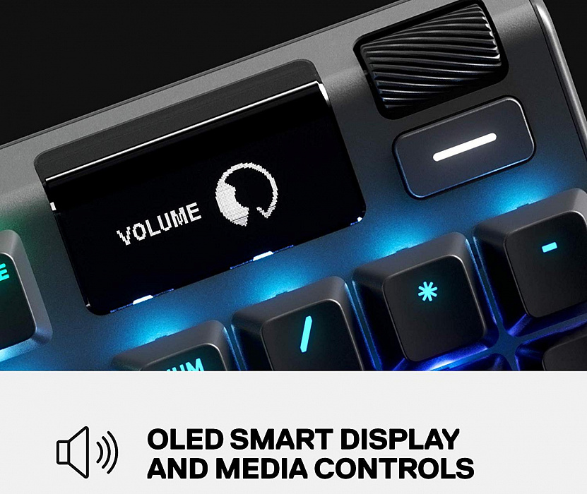 Игровая клавиатура SteelSeries Apex 7 Red Switch (Black) купить в интернет-магазине icover