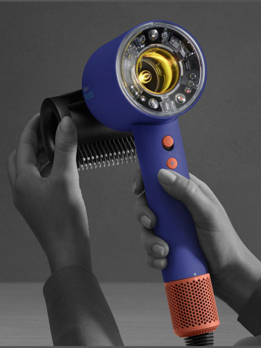 Фен Dyson HD16 515166-01 (Vinca Blue/Topaz) купить в интернет-магазине icover