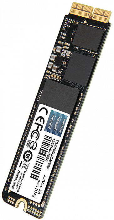 Твердотельный накопитель SSD Transcend JetDrive 820 480Gb для MacBook Pro/Air, Mac mini/Pro (TS480GJDM820) купить в интернет-магазине icover