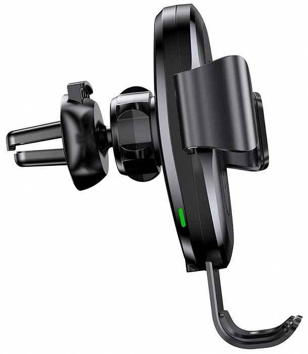 Беспроводное зарядное устройство-автодержатель Baseus Wireless Charger Gravity Car Mount (Black) купить в интернет-магазине icover