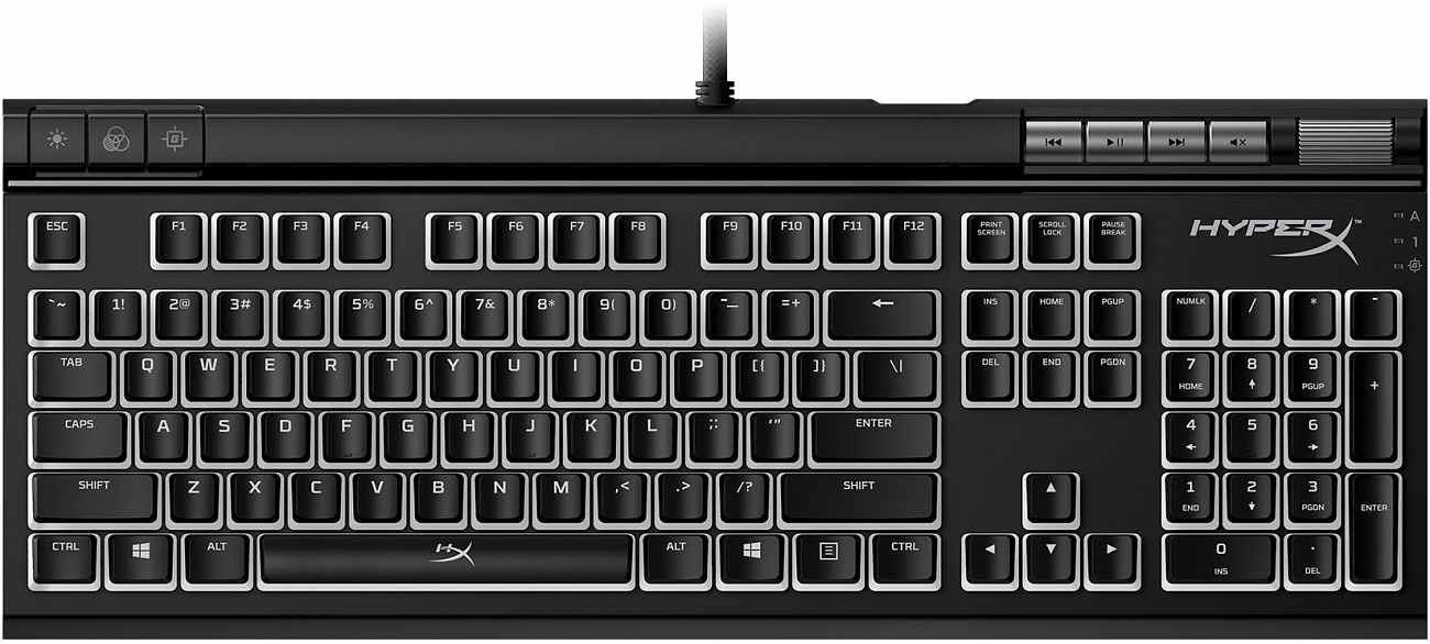 Игровая клавиатура HyperX Alloy Elite 2 Red switches RGB USB (HKBE2X-1X-RU/G) купить в интернет-магазине icover