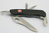 Армейский нож с фиксатором Victorinox Nomad One Hand 0.8353.MW3 (Black) купить в интернет-магазине icover