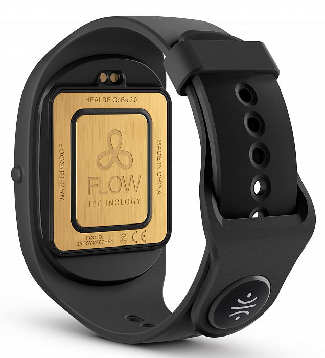 Фитнес-браслет Healbe GoBe 2 + ремешок (Black/Purple) купить в интернет-магазине icover