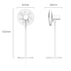 Вентилятор напольный Xiaomi Mi Smart Standing Fan 2 Lite (White)  купить в интернет-магазине icover