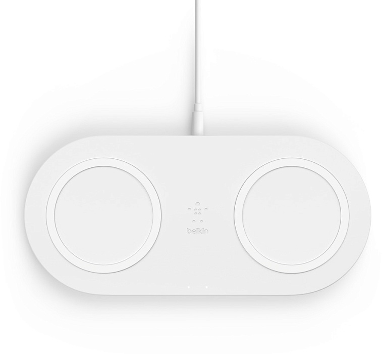Беспроводное зарядное устройство Belkin Boost Charge (WIZ008vfWH) 15 Вт. (White) купить в интернет-магазине icover