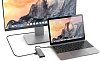 USB-концентратор Wiwu Alpha 11-in-1 USB-C (Grey) купить в интернет-магазине icover