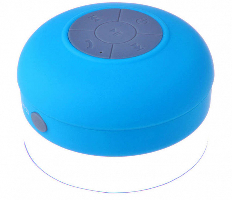 Waterproof Bluetooth Shower Speaker - водонепроницаемая акустика (Blue) купить в интернет-магазине icover