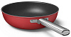 Сковорода Wok Smeg CKFW3001RDM (Red) купить в интернет-магазине icover