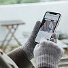 Перчатки Moshi Digits M (99MO065013) для сенсорных устройств (Light Grey) купить в интернет-магазине icover