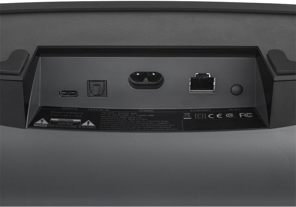 Саундбар Bowers & Wilkins Formation Bar (Black) купить в интернет-магазине icover