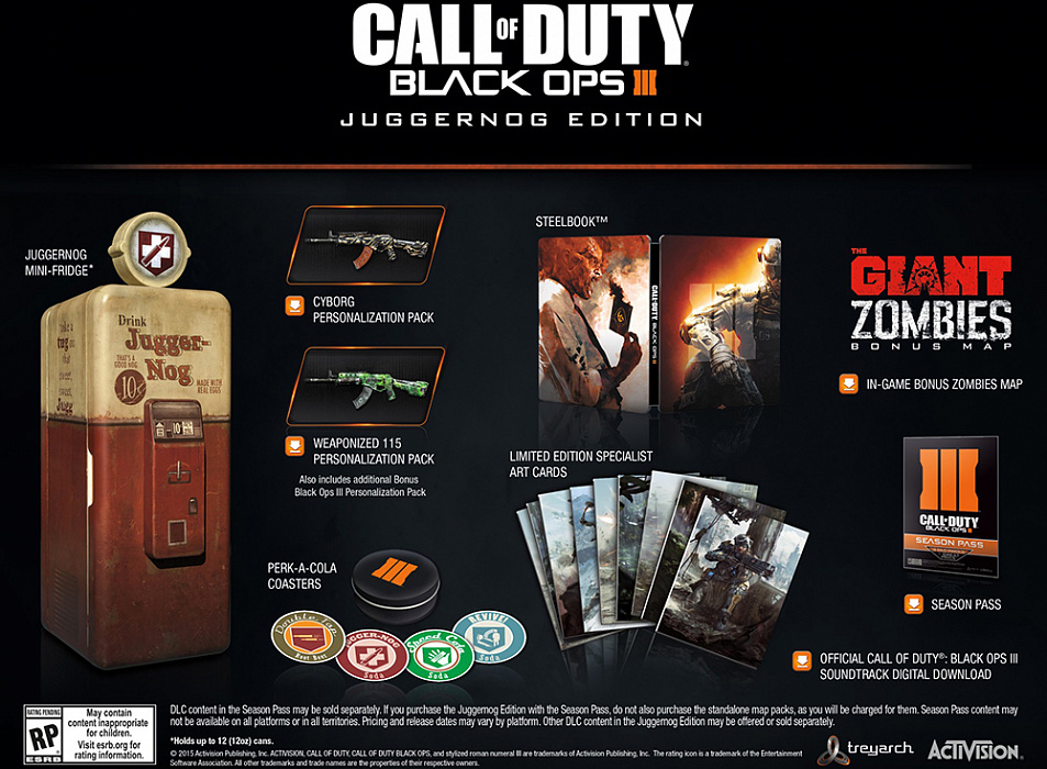 Call of Duty: Black Ops III. Juggernog Edition - видеоигра на PS4 (Английская версия) купить в интернет-магазине icover