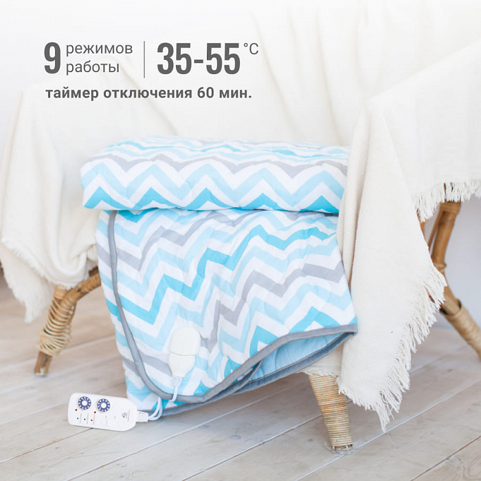 Электроодеяло GESS Zaggy 145x180 (S417) купить в интернет-магазине icover