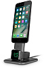 Док-станция Twelve South HiRise Duet для Apple Watch и iPhone (Black) купить в интернет-магазине icover