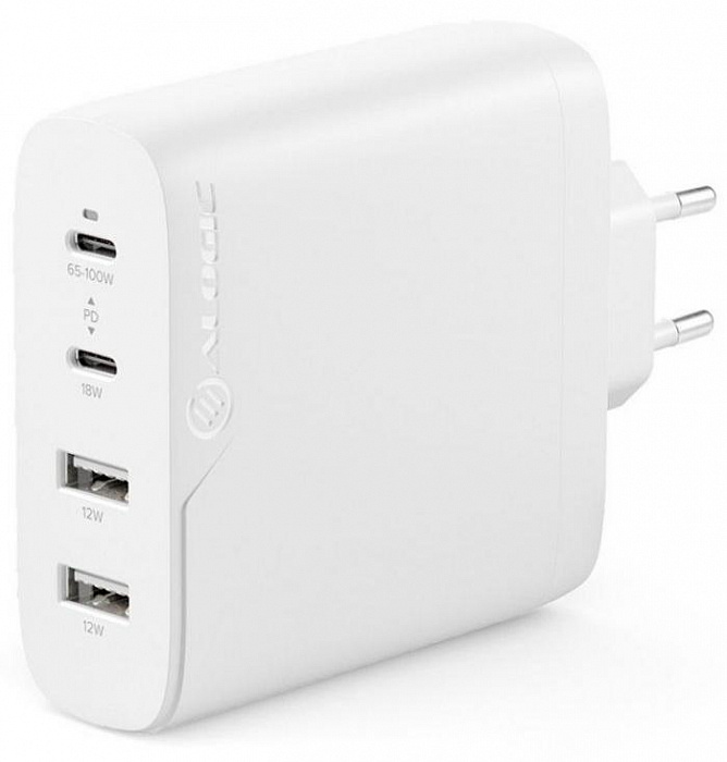 Сетевое зарядное устройство Alogic Rapid Power 4-port 100W WCG4X100-EU (White) купить в интернет-магазине icover