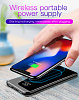 Внешний аккумулятор Baseus Wireless Charge Power Bank 8000 mah (Black) купить в интернет-магазине icover
