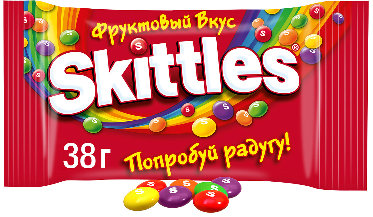 Ассорти DrageeMix драже Skittles Фрукты (4х38г), Кисломикс (4х38г), 2-в-1 (4х38г) купить в интернет-магазине icover