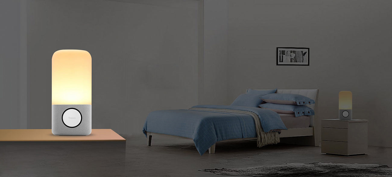 Умная лампа SleepAce Nox Music (Grey) купить в интернет-магазине icover