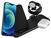 Беспроводное зарядное устройство Zens Aluminium 4-in-1 Stand Wireless Charger (ZEDC15B/00) купить в интернет-магазине icover