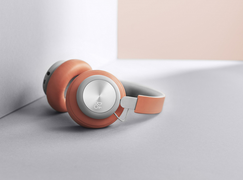 Беспроводные наушники Bang & Olufsen BeoPlay H4 (Tangerine Grey) купить в интернет-магазине icover