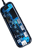 USB-концентратор Baseus Multi-functional Hub (CAHUB-CZ0G) USB-C to HDMI/3xUSB 3.0/SD/MicroSD/PD (Deep Grey) купить в интернет-магазине icover