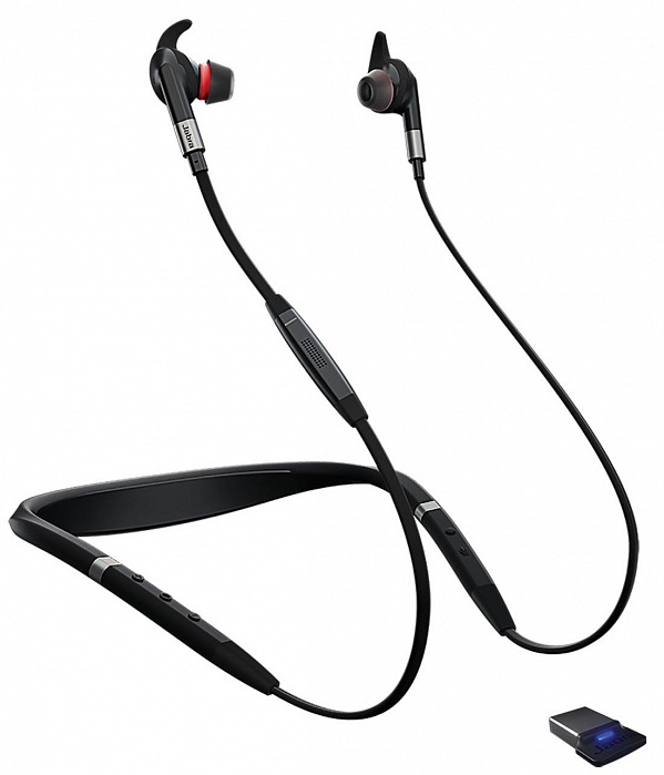 Беспроводная гарнитура Jabra Evolve 75e UC 7099-823-409 (Black) купить в интернет-магазине icover