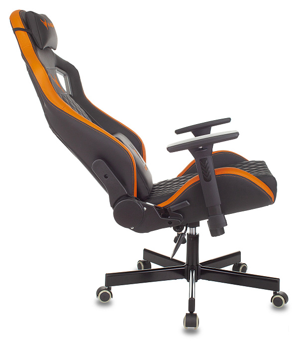 Игровое кресло Бюрократ Knight Outrider (Black/Orange) купить в интернет-магазине icover