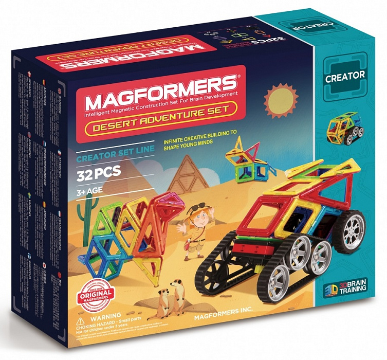 Magformers Adventure Desert Set (703010) - магнитный конструктор купить в интернет-магазине icover
