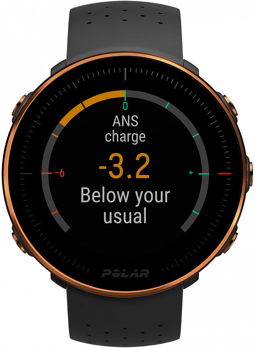 Спортивные часы Polar Vantage M M/L (Black/Copper) купить в интернет-магазине icover