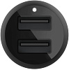 Автомобильное зарядное устройство Belkin Boost Up Dual USB-A 24W CCB001btBK (Black) купить в интернет-магазине icover