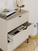 Комод RIDBERG ANDRE 3Я (Cashmire/Black) купить в интернет-магазине icover