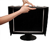 PChOOD Monitor Hood Pro (DEA-01) - козырек для монитора (Black) купить в интернет-магазине icover