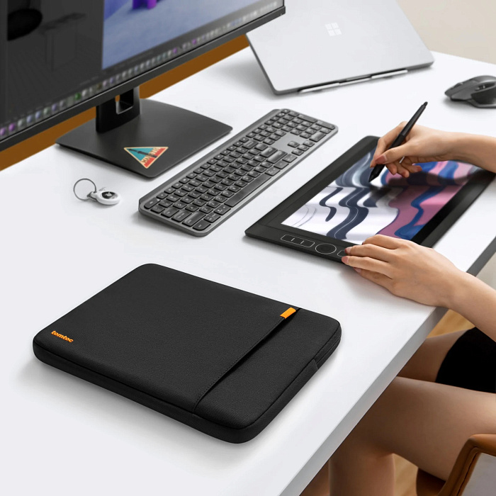 Чехол Tomtoc Defender A13 Laptop Sleeve для ноутбуков 14" (Black) купить в интернет-магазине icover