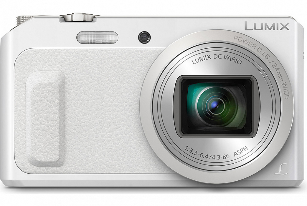 Panasonic Lumix (DMC-TZ57EE-W) - цифровой фотоаппарат (White) купить в интернет-магазине icover