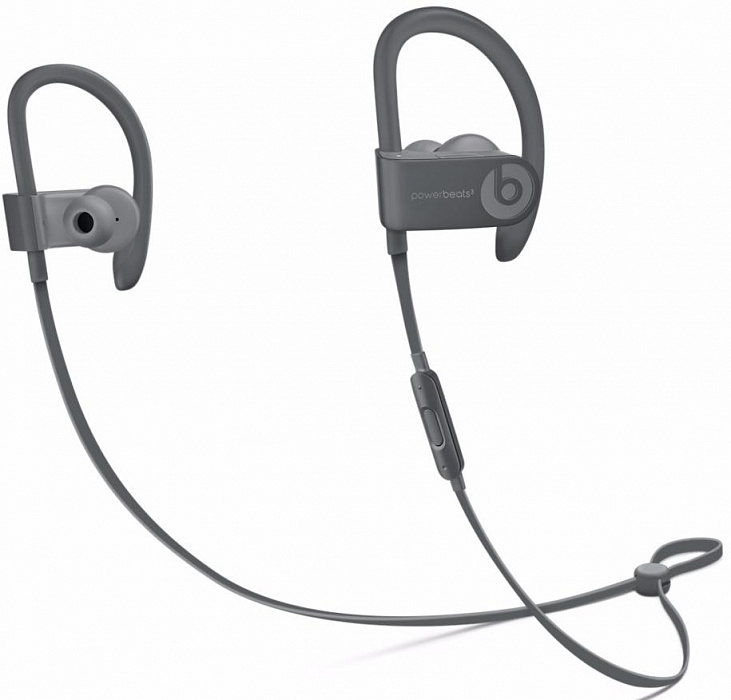 Беспроводные наушники Beats Powerbeats3 Wireless MPXM2ZE/A (Grey) купить в интернет-магазине icover