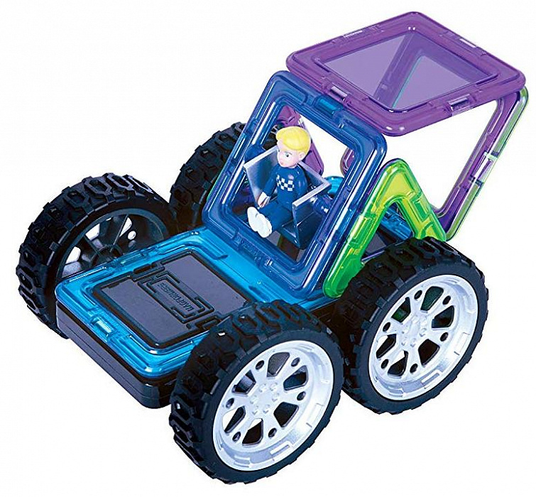 Магнитный конструктор Magformers Rally Kart Set (707016) купить в интернет-магазине icover