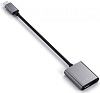 Переходник Satechi (ST-TCACAM) USB-C to USB-C/Mini-Jack (Space Grey) купить в интернет-магазине icover