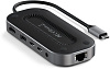 USB-хаб Satechi USB4 Multiport Adapter (ST-U4MGEM) 2.5G Ethernet, 8K HDMI, USB-A, USB-C PD (Space Grey) купить в интернет-магазине icover