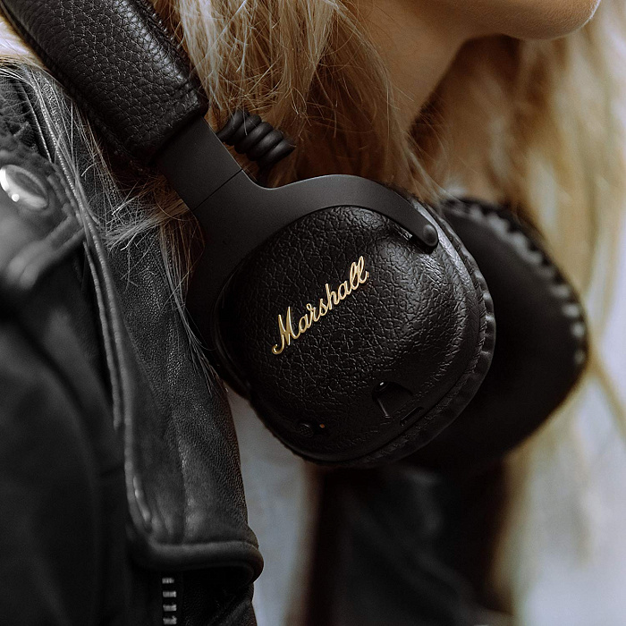 Bluetooth-наушники с микрофоном Marshall Mid ANC 04092138 (Black) купить в интернет-магазине icover