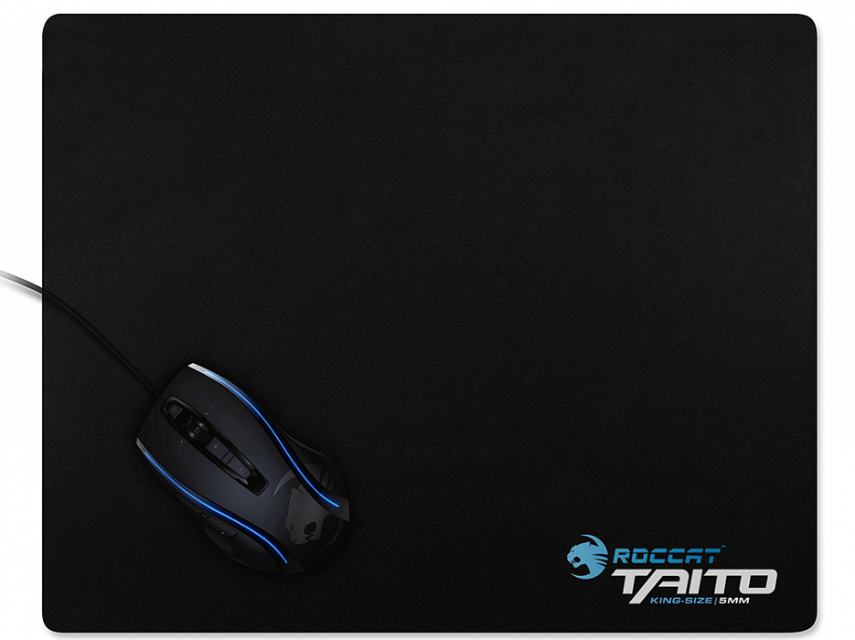 Roccat Taito Kingsize (ROC-13-062) 5 мм - коврик для мыши (Black) купить в интернет-магазине icover