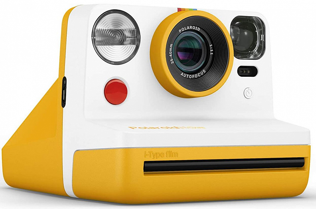 Фотоаппарат моментальной печати Polaroid Now (Yellow) купить в интернет-магазине icover